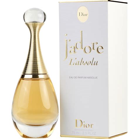 dior j adore l absolu eau de parfum absolue 75ml|dior j'adore l'absolu.